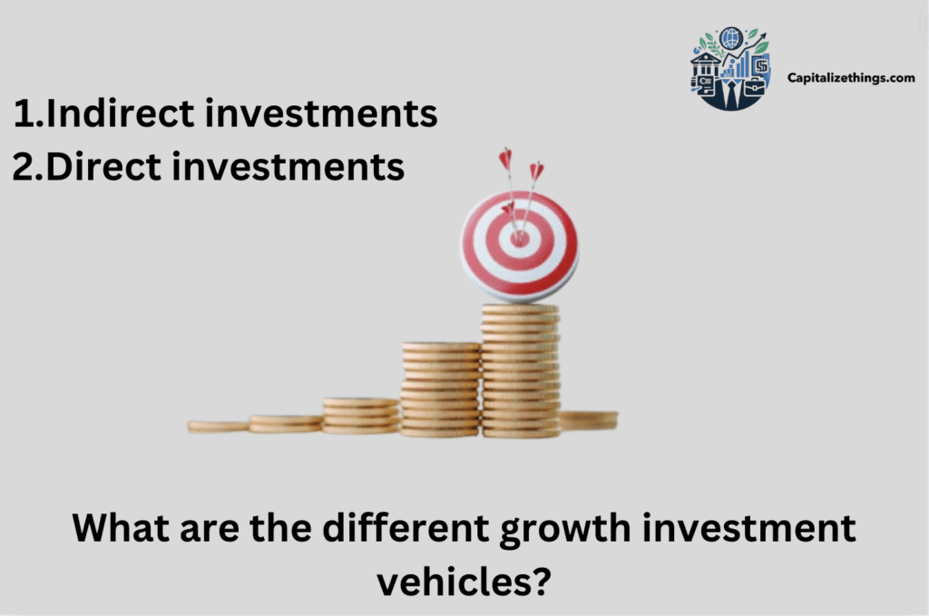direce and indirect investment growth vehicles