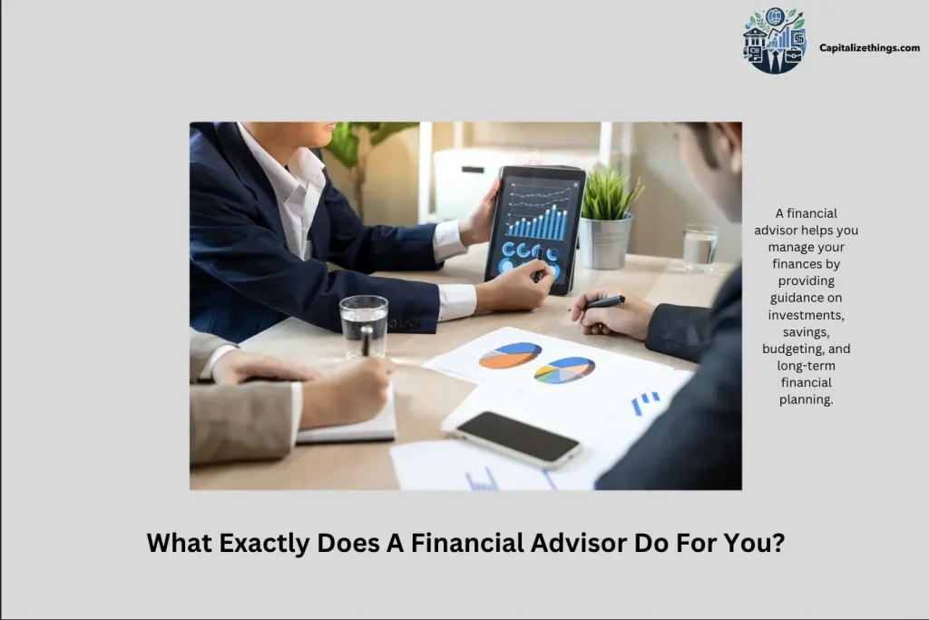 help by the financial advisors