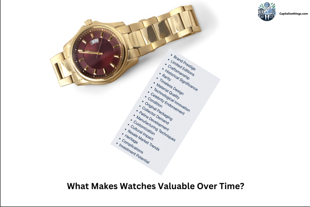 value of watches with time